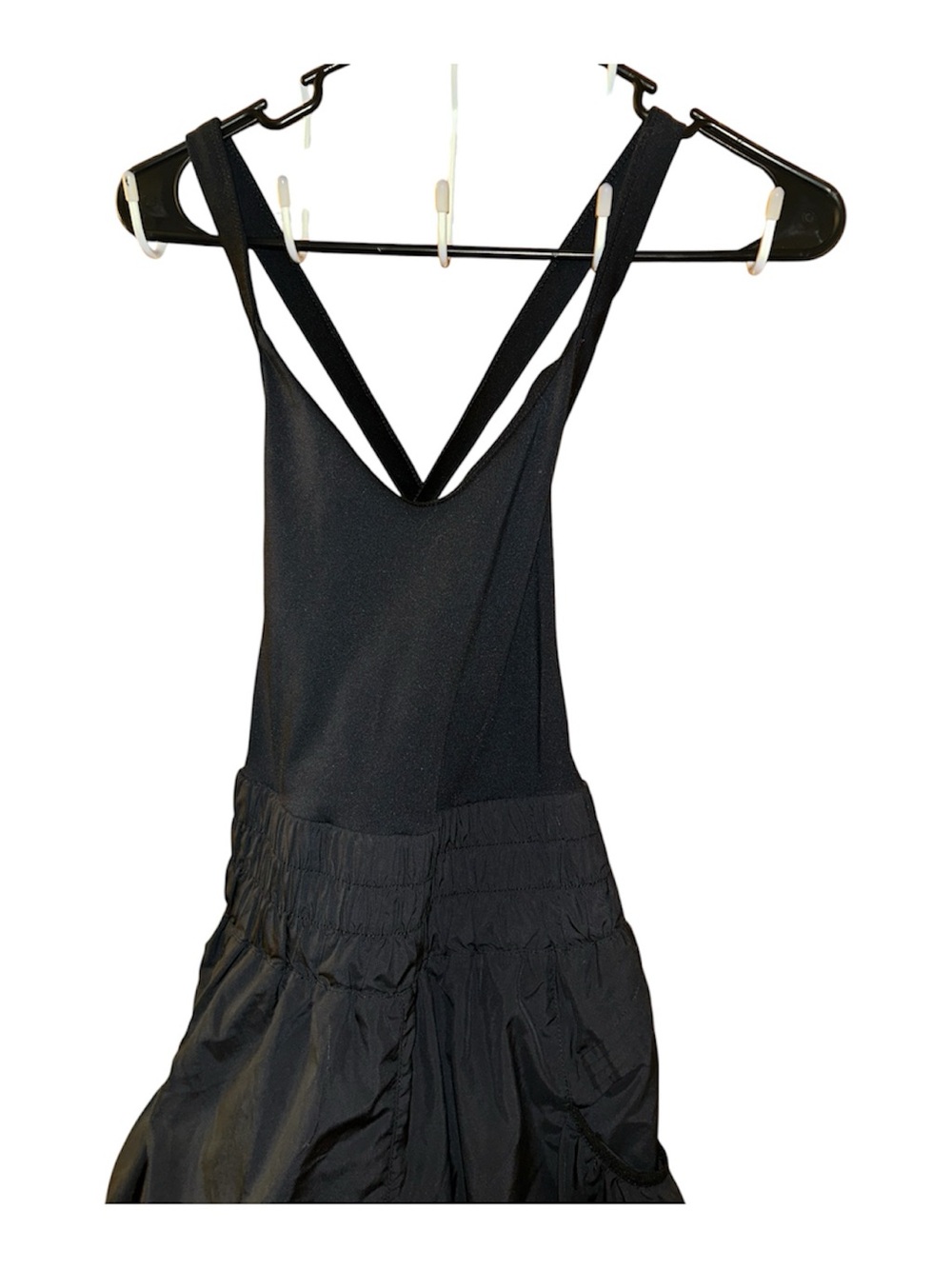 Free People Black womens One-Piece Jumper with Crossback Straps